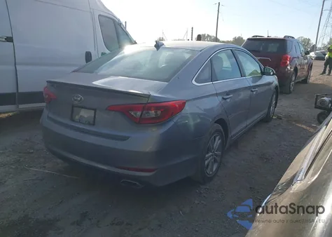 2015 Hyundai Sonata Se z USA, uszkodzony, nr VIN 5NPE24AFXFH202172